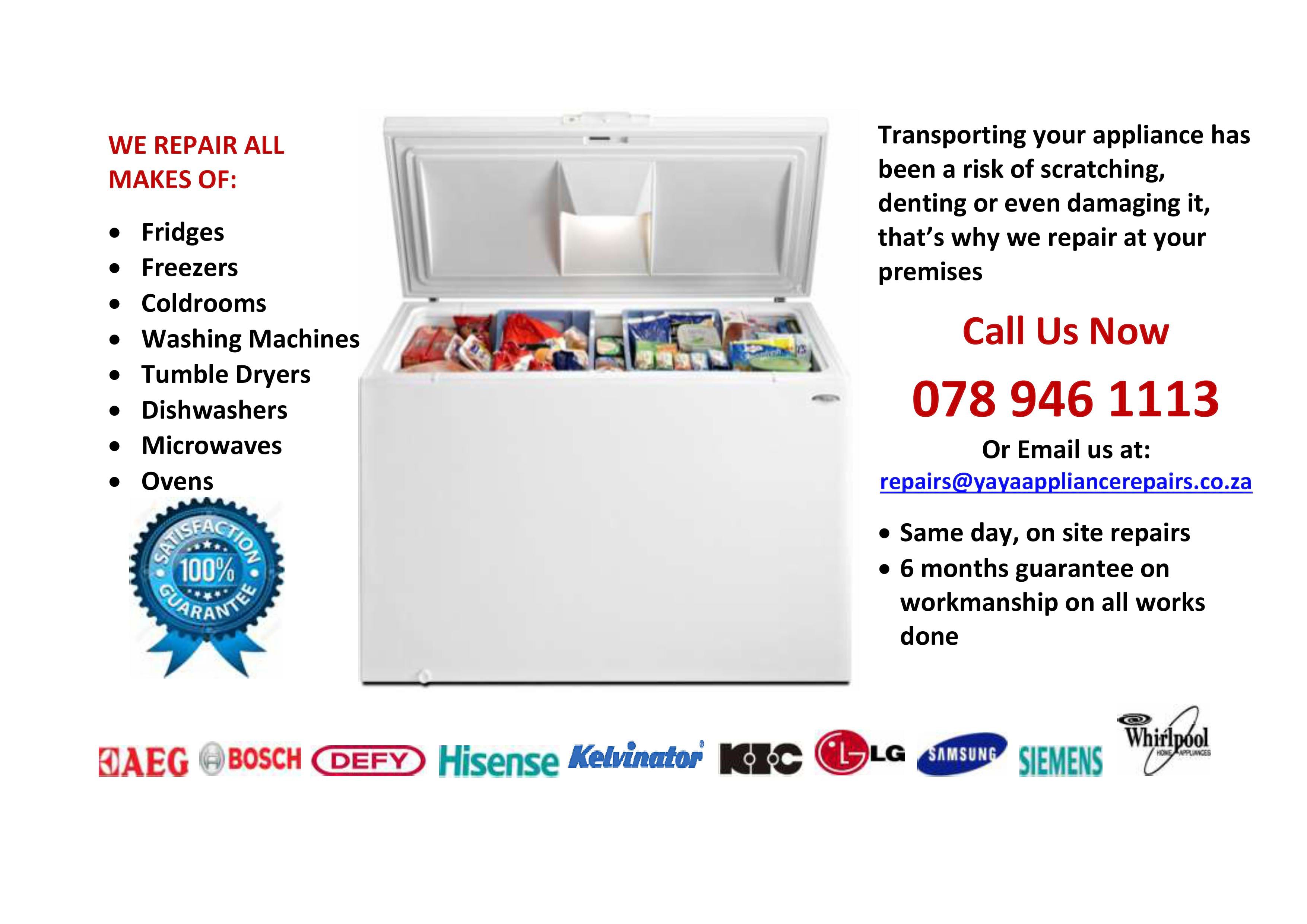 Freezer Repairs