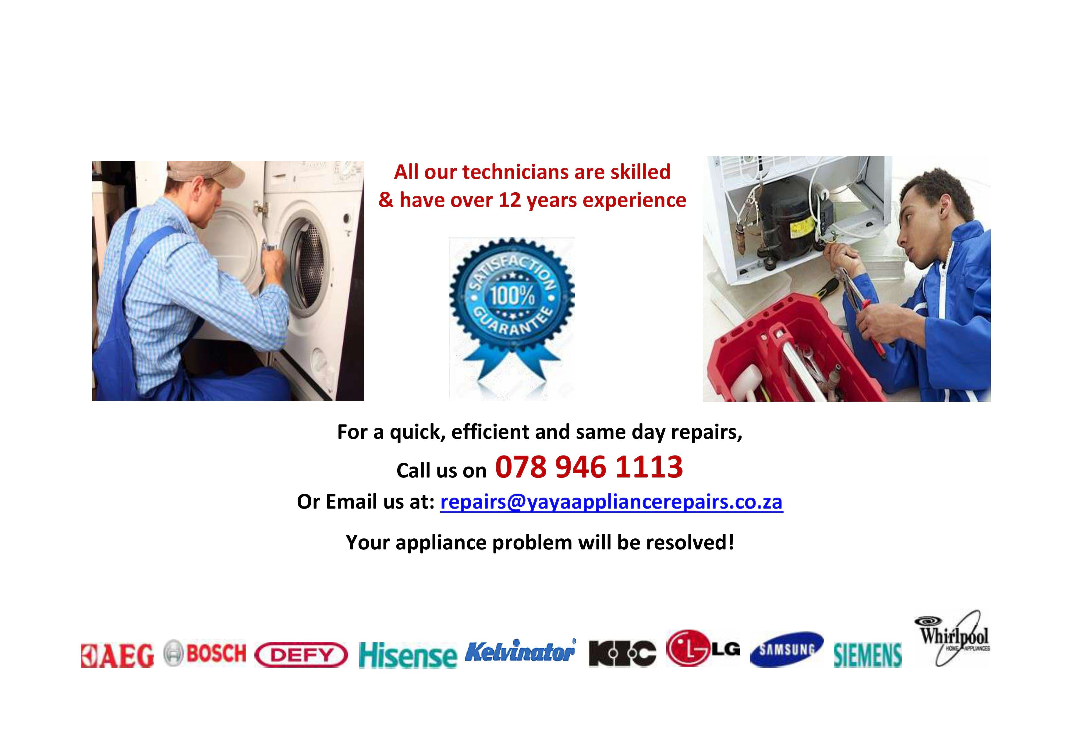 Washing Machine Repairs